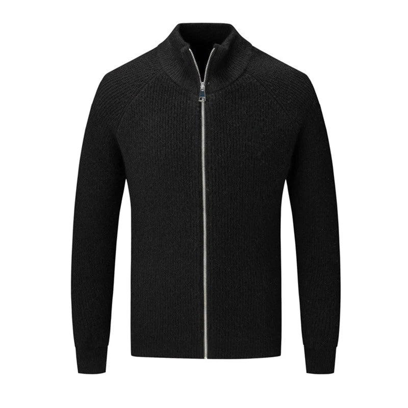 Charles Cashmere High Zip-up