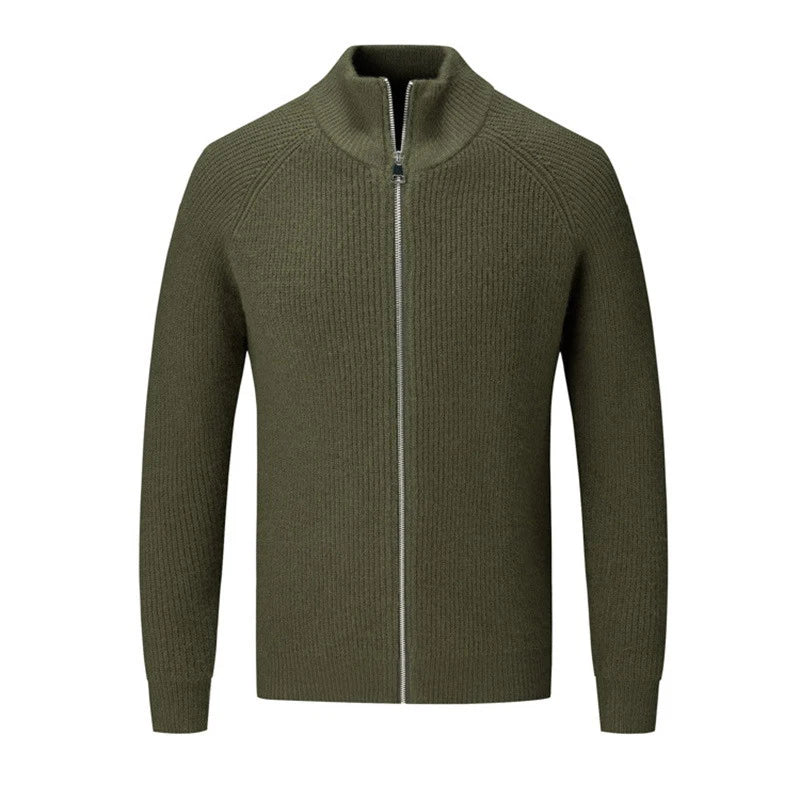 Charles Cashmere High Zip-up