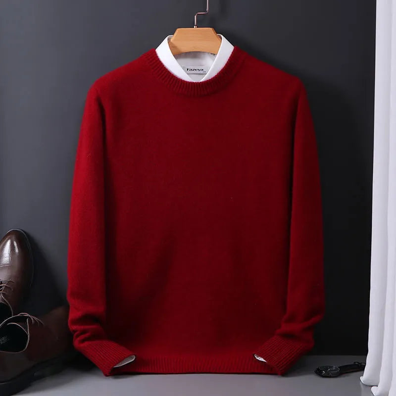 Leland Cashmere Sweater O-neck
