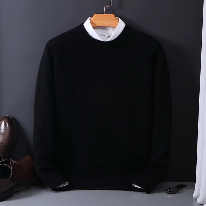 Leland Cashmere Sweater O-neck