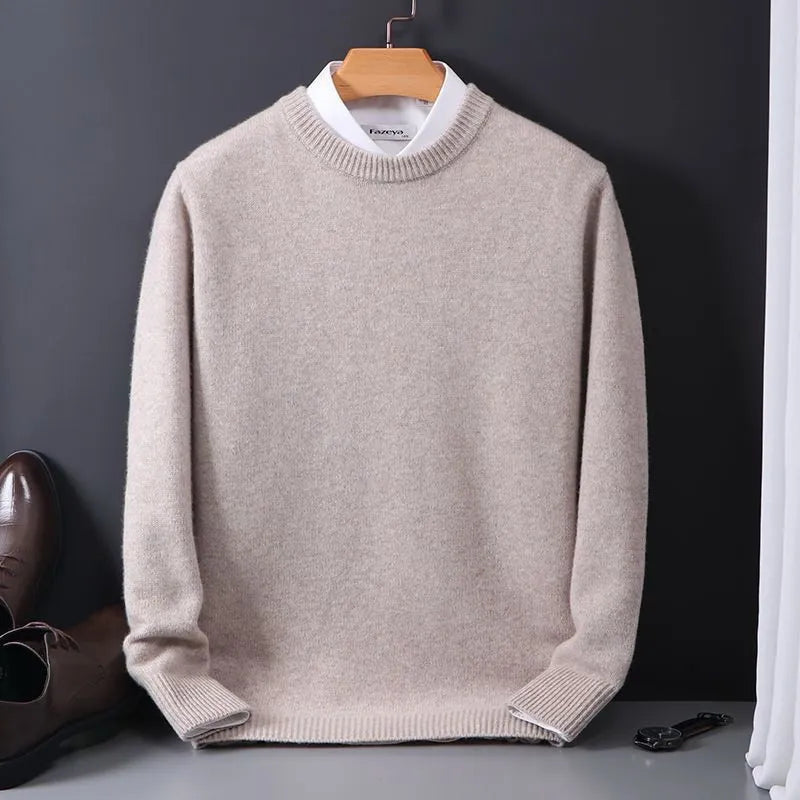 Leland Cashmere Sweater O-neck