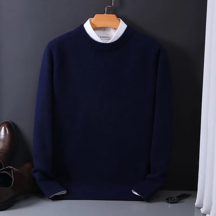 Leland Cashmere Sweater O-neck