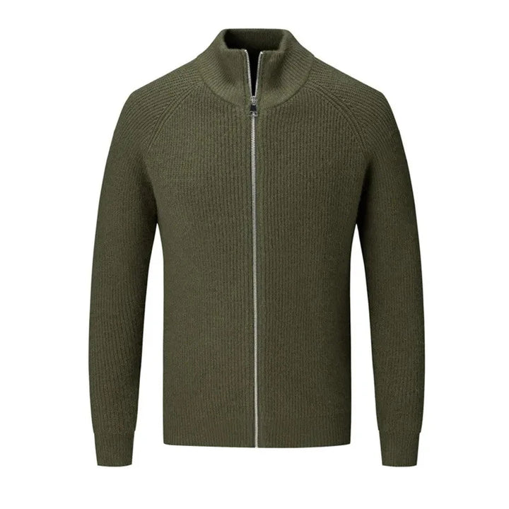 Charles Cashmere High Zip-up