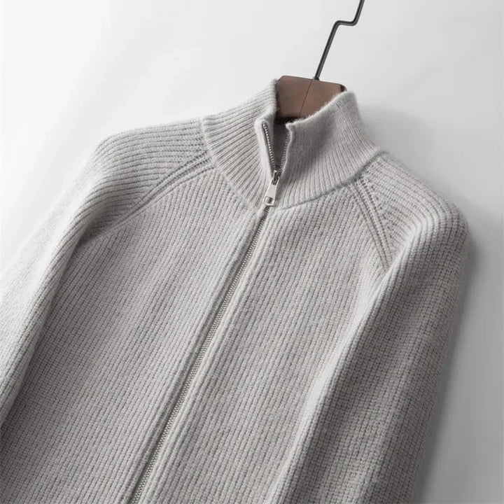 Charles Cashmere High Zip-up