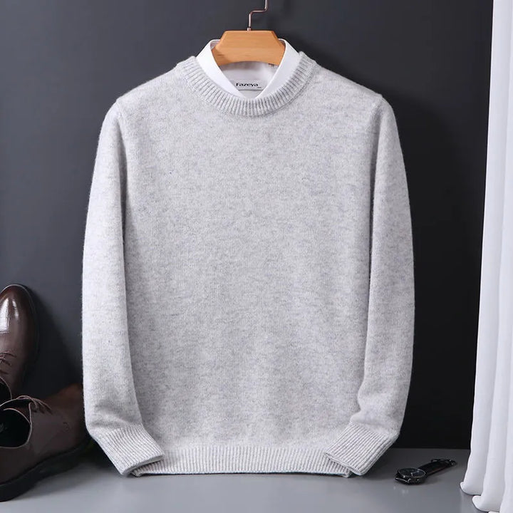 Leland Cashmere Sweater O-neck