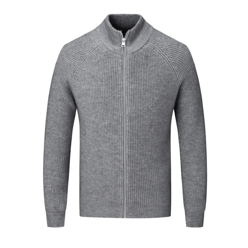 Charles Cashmere High Zip-up